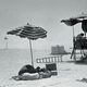 The crew waits for a sandstorm to pass on the set of Land Of The Pharaohs. (Photo: Ernest Haas / Getty Images)